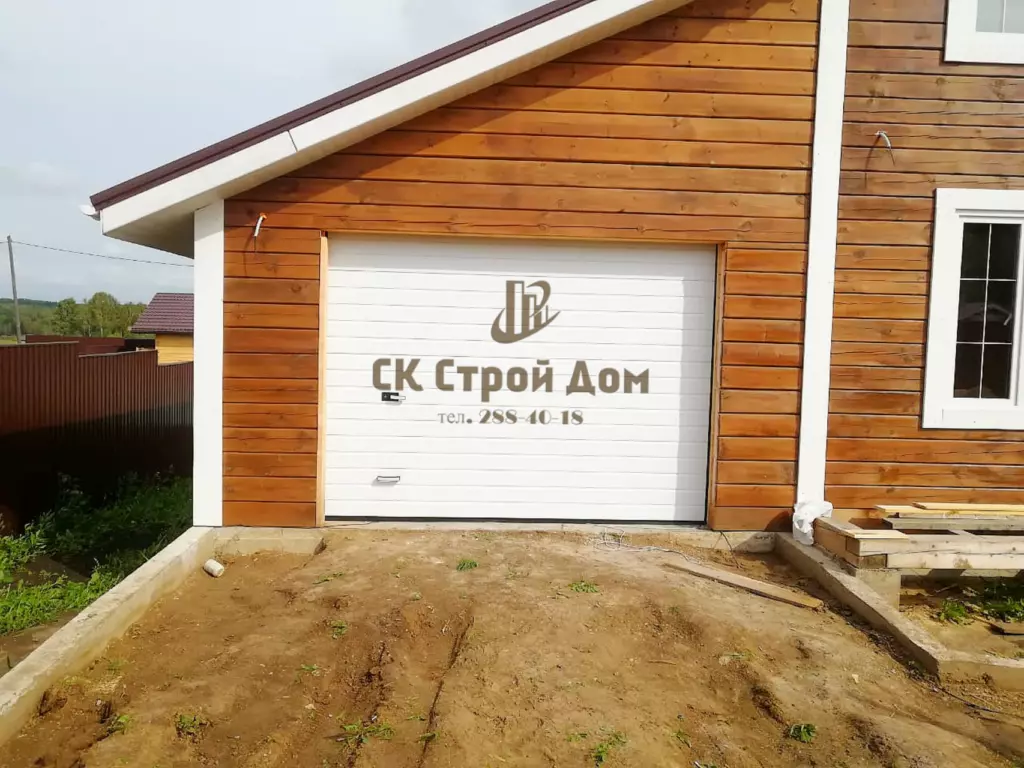 Построить дом с гаражом