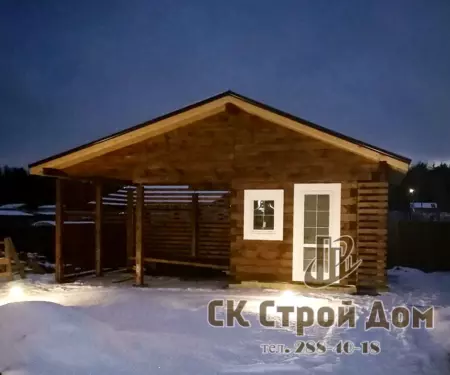 Баня из бруса под ключ