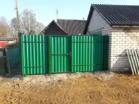 монтаж столбов забора цена