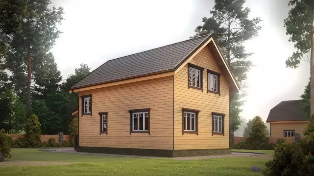 дом из бруса Красноярск