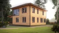 построить дом из бруса цена