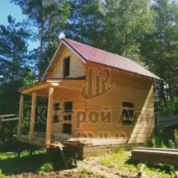 дом из клееного бруса под ключ